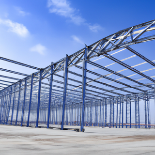  环保现代钢结构活动板房 预制钢结构仓库房